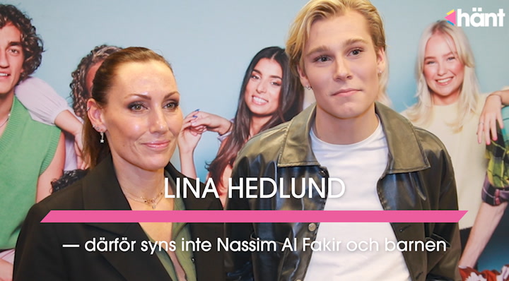 Därför syns inte Nassim Al Fakir med Lina Hedlund