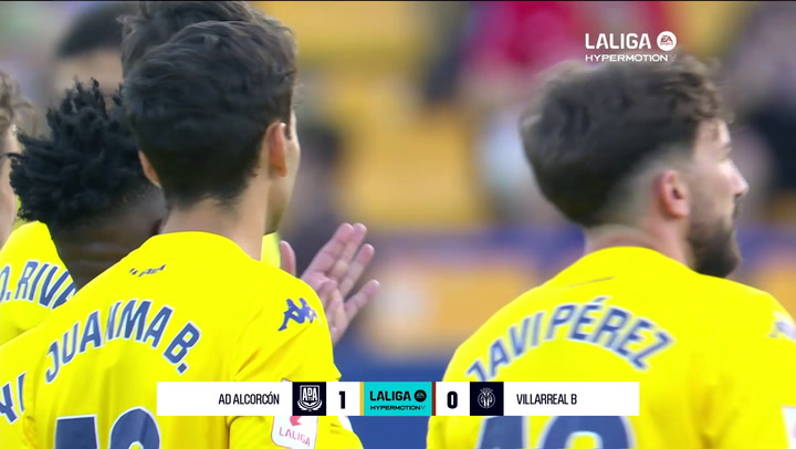 Alcorcn 1-0 Villarreal B: resumen y goles | LaLiga Hypermotion (J35)