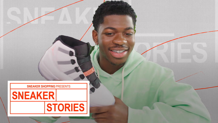 Lil Nas X Shows Off Self-Lacing Sneakers, His Current Rotation and Talks His Collaboration With MSCHF