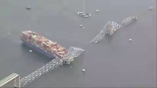 Emergencia en Baltimore: Puente Francis Scott Key colapsa tras impacto de barco de carga