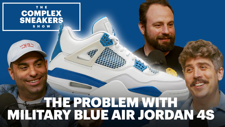 The Problem With Military Blue Air Jordan 4s | The Complex Sneakers Show