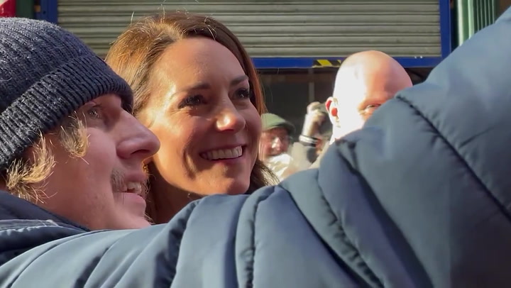 Princess Kate instantly relaxes 'nervous' fan by sharing four words of reassurance