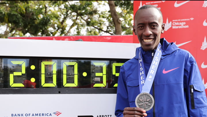 Kelvin Kiptum, marathon world record holder, dies aged 24