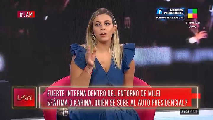 En LAM confirmaron el rol que cumplira Fatima Florez en la asuncion de Javier Milei