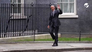 El ex presidente estadounidense Barack Obama visita Downing Street