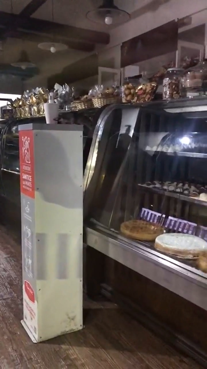 El video de TikTok que muestra a una rata circulando por una panaderia