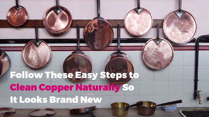 How to Clean Copper Naturally so It Looks Brand-New