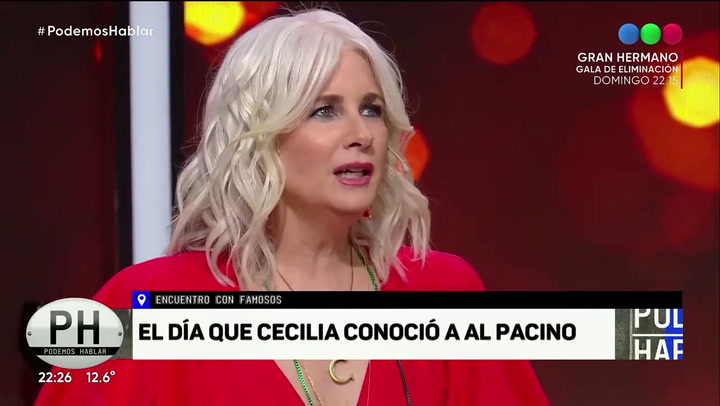 Cecilia Dopazo recordó su encuentro con Al Pacino