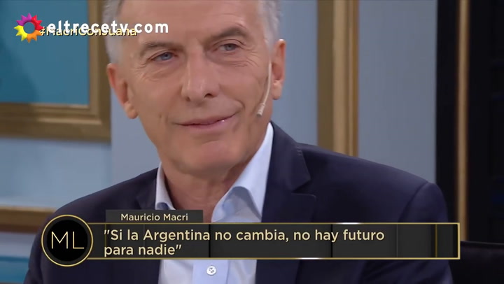 Mauricio Macri: “No se puede comparar a Marcos Peña con lo limitado que es Santiago Cafiero”