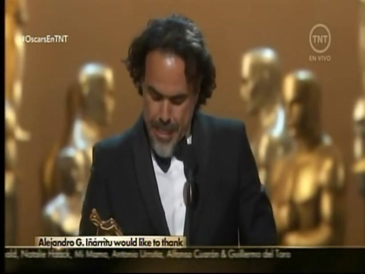 Premios Oscar 2016: Alejandro G.  Iñárritu, mejor director