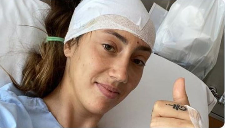 Virginia Torrecilla, operada con éxito de un tumor cerebral