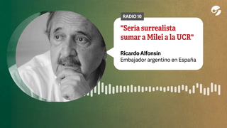 Ricardo Alfonsín: "Sería surrealista sumar a Milei a la UCR"