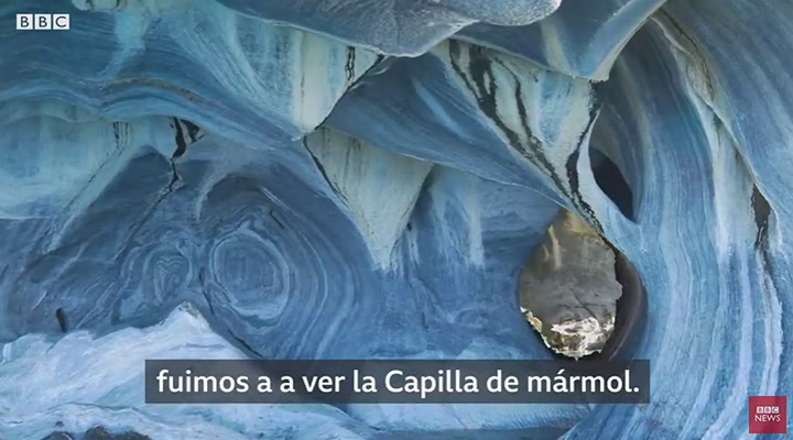 El video que muestra cómo se originó la impresionante Catedral de mármol en Chile - Fuente: BBC