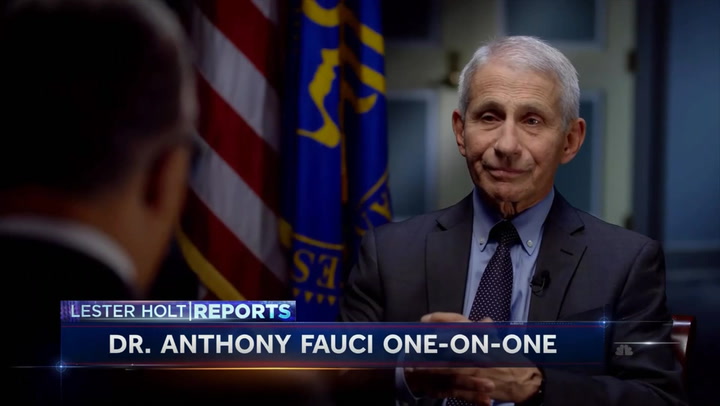 Fauci: Left's 'Adulation' of Me Wasn't Correct, I Didn't 'Pay Much Attention' to It -- Lockdowns That Aren't 'Prolonged' Work