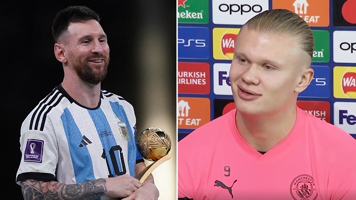 Haaland names Messi as 'best that has ever played'
