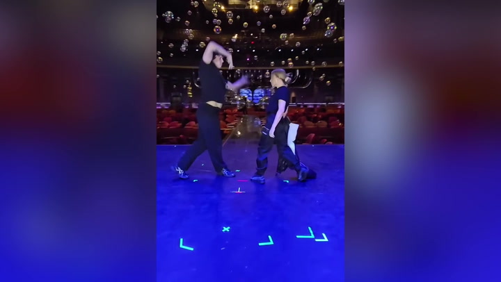 Kylie Minogue bursts into dance as she shares sneak backstage tour ahead of Las Vegas show
