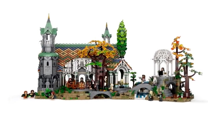 Lego reveal 6,000-piece Lord of the Rings Rivendell set