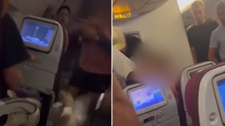 Shirtless British man punches air steward after destroying aircraft toilet, arrested