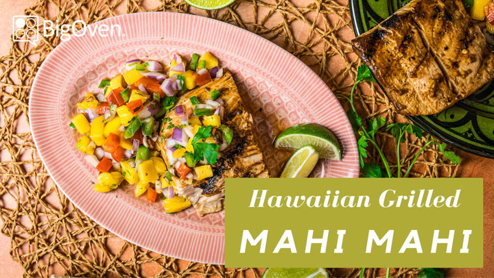 Hawaiian-Inspired Grilled Mahi Mahi