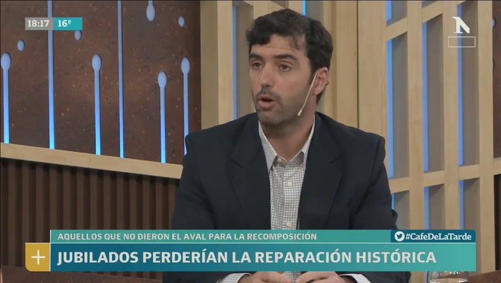 Emilio Basavilbaso habló de la reparación histórica a los jubilados