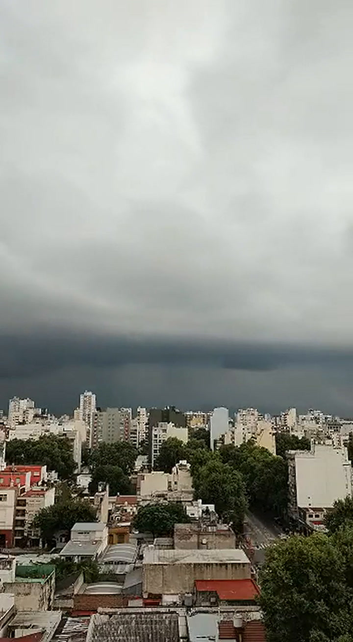 Fuertes tormentas en Buenos Aires