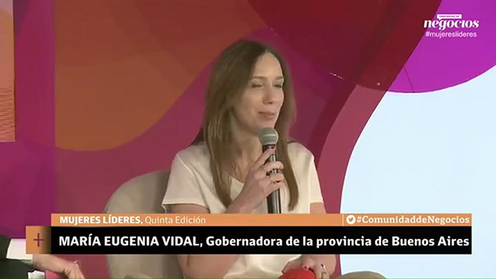 María Eugenia Vidal en Mujeres Líderes