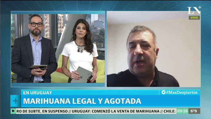 Se agotó la marihuana en Uruguay
