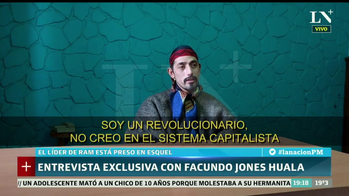 Jones Huala: “El Estado nunca estuvo del lado de los mapuches”