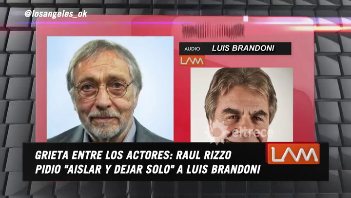 Luis Brandoni le respondió a Raúl Rizzo tras su pedido de 'dejarlo solo' - Fuente: eltrece