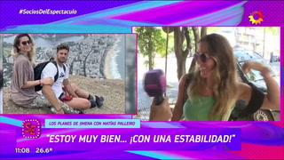La respuesta de Jimena Barón cuando le preguntaron por el noviazgo de Daniel Osvaldo y Daniela Ballester