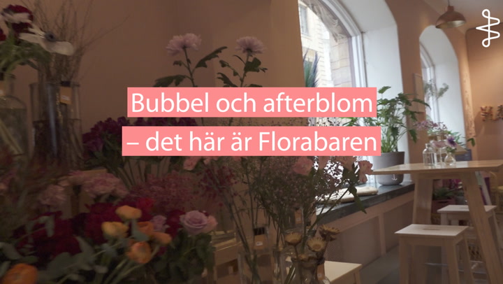 Bubbel och afterblom – det här är Florabaren
