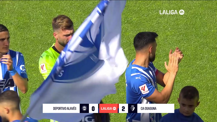 Alavés 0-2 Osasuna: resumen y goles | LaLiga EA Sports (J8)