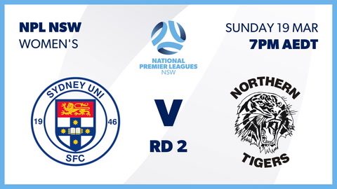 Sydney University SFC v Northern Tigers FC