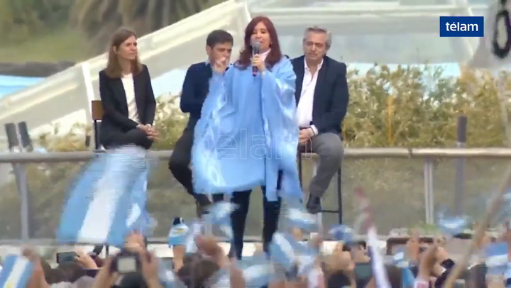 Cristina Fernández: 'Alberto fue el Jefe de Gabinete del proyecto que en 2003 devolvió la dignidad'