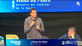Wado De Pedro: "Basta de atender en Buenos Aires y de vivir en Buenos Aires"