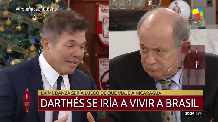 Burlando: 'Darthés no tiene ningún impedimento para irse a Brasil'