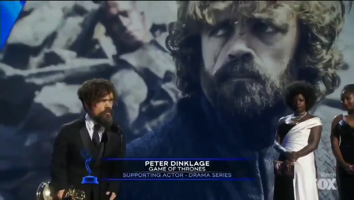 Peter Dinklage gana como mejor actor de reparto por Game of Thrones - Fuente: Twitter