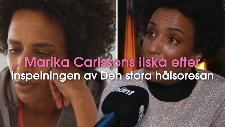 Marika Carlssons ilska efter inspelningen av Den stora hälsoresan