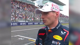 Watch Verstappen’s frank admission as he takes pole position in Japan