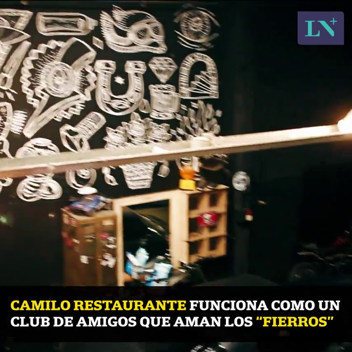 El restaurante de San Isidro que tiene espíritu de club y un taller mecánico