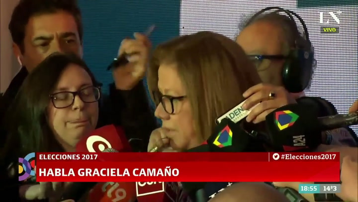 Graciela Camaño: “Estamos competitivos rumbo a octubre”