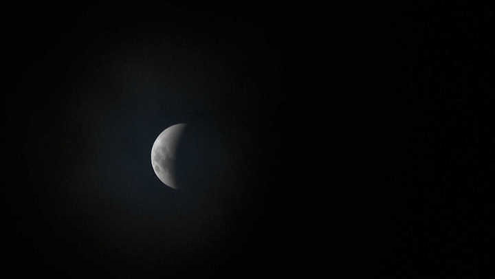 Así se vivió el eclipse lunar en Buenos Aires