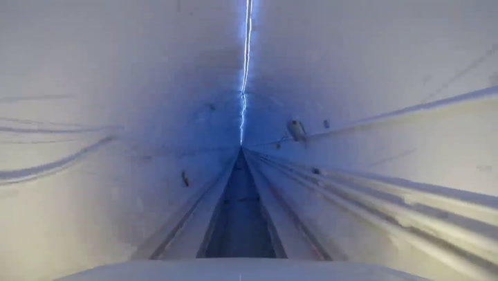 Cómo funciona el túnel de transportación subterránea - Fuente: YouTube