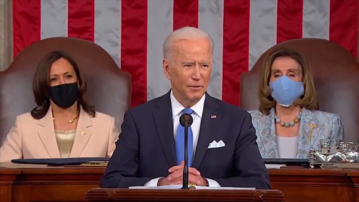 Biden attacks Xi Jinping and other 'autocrats' in joint session address