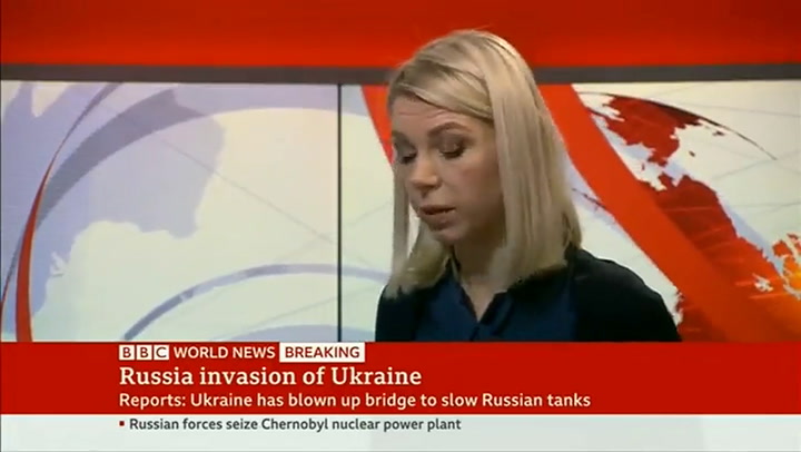 Una periodista de BBC narró como su casa fue bombardeada en Ucrania