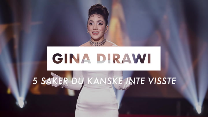 TV: 5 saker om Gina Dirawi som du kanske inte visste