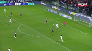 Los cuatro goles de Lautaro Martínez a la Salernitana