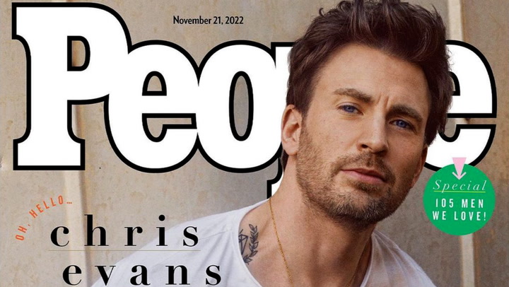 Chris Evans named People magazine's 'Sexiest Man Alive'