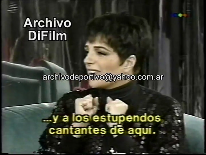 Susana Gimenez entrevista a Liza Minelli (1993) - Fuente: Archivo DiFilm