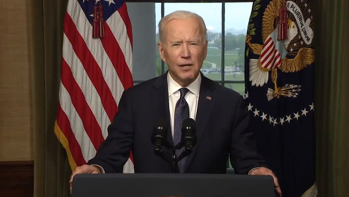 Biden announces troop withdrawal from Afghanistan